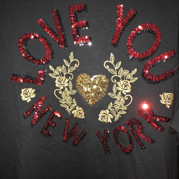 NY&Co Sz XL NWOT Bling Hoodie SoHo Street - Picture 5 of 5